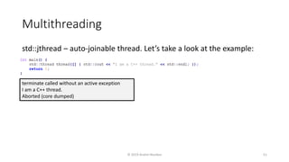Features of the Modern C++ 20 | PPTX