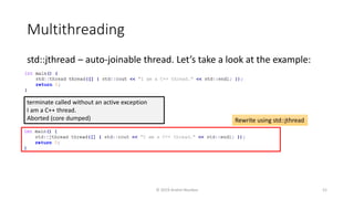 Features of the Modern C++ 20 | PPTX