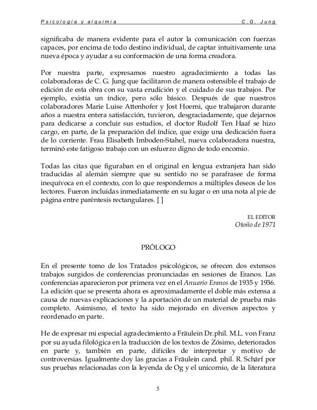 C G Jung Psicologia Y Alquimia