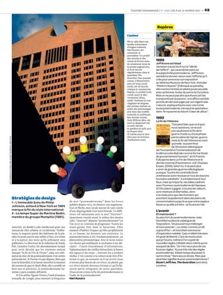 Courrier international | n° 1092 | du 6 au 12 octobre 2011                     49



                                                                                                                                                                                                          Repères

                                                                                                                                                                 L’auteur
                                                                                                                                                                 Né en 1969 dans une
                                                                                                                                                                 famille britannique




                                                                                                                                                                                             BRIDGEMAN
                                                                                                                                                                 d’origine indienne,
                                                                                                                                                                 Hari Kunzru est
                                                                                                                                                                 romancier et
                                                                                                                                                                 journaliste. Il a publié
                                                                                                                                                                 des articles et des
                                                                                                                                                                 textes de ﬁction dans                   1989
                                                                                                                                                                 de nombreux titres de                   Jeff Koons est blasé
                                                                                                                                                                 la presse anglophone,                   Jameson a aussi écrit sur le “déclin
                                                                                                                                                                 et écrit encore                         de l’affect”, qui caractérise selon lui
                                                                                                                                                                 régulièrement dans le                   la subjectivité postmoderne. Jeff Koons
                                                                                                                                                                 quotidien The                           semble lui donner raison avec l’afﬁche qu’il
                                                                                                                                                                 Guardian. Son premier
                                                                                                                                                                 roman, L’Illusionniste,
                                                                                                                                                                                                         crée pour annoncer son exposition
                                                                                                                                                                 paru en 2003 (10/18,                    au Whitney Museum de New York. Intitulée
                                                                                                                                                                 2006), est un succès                    “Made in Heaven” [Fabriqué au paradis],
                                                                                                                                                                 critique et commercial.                 elle montre l’artiste en pleine joute sexuelle
                                                                                                                                                                 Depuis, il a publié Leela               avec sa femme, la star du porno la Cicciolina.
                                                                                                                                                                 (10/18, 2007) et Mes                    Mais on ne peut pas dire que Koons ait l’air
                                                                                                                                                                 révolutions (Plon,                      transporté par la passion : son affect semble
                                                                                                                                                                 2008). Traduits en une
                                                                                                                                                                 vingtaine de langues,
                                                                                                                                                                                                         proche de zéro à en juger par son regard vide.
                                                                                                                                                                 ses romans mettent en                   L’œuvre, explique Koons avec une ironie
                                                                                                                                                                 scène des personnages                   toute postmoderne, introduit le spectateur
                                                                                                                                                                 pris dans des conﬂits                   dans “le royaume du Sacré-Cœur de Jésus”.
                                                                                                                                                                 culturels ou politiques.
                                                                                                                                                                 Son dernier roman,                      1992
                                                                                                                                                                 Gods Without Men, est                   La ﬁn de l’Histoire
                                                                                                                                                                 sorti au Royaume-Uni
                                                                                                                                                                 en août dernier
                                                                                                                                                                                                                        “Il se peut bien que ce à quoi
                                                                                                                                                                 et paraîtra en août 2012                               nous assistons, ce ne soit
                                                                                                                                                                 en France chez                                         pas seulement la ﬁn de la
                                                                                                                                                                 JC Lattès sous le titre                                guerre froide ou d’une phase
IAN THOMAS/VICTORIA AND ALBERT MUSEUM, JAKE RAJS




                                                                                                                                                                 Dieu sans les hommes.                                  particulière de l’après-guerre,
                                                                                                                                                                 (harikunzru.com)                                       mais la ﬁn de l’Histoire en tant
                                                                                                                                                                                                                        que telle : le point ﬁnal
                                                                                                                                                                                                                        de l’évolution idéologique
                                                                                                                                                                                                         de l’humanité et l’universalisation de
                                                                                                                                                                                                         la démocratie libérale comme forme ﬁnale
                                                                                                                                                                                                         de gouvernement humain”, écrit Francis
                                                                                                                                                                                                         Fukuyama dans La Fin de l’Histoire et le
                                                                                                                                                                                                         dernier homme [Flammarion, coll. Champs
                                                                                                                                                                                                         Essais, 2009]. Selon lui, il ne peut plus
                                                                                                                                                                                                         y avoir de grandes guerres idéologiques
                                                                                                                                                                                                         puisque “toutes les contradictions
                                                                                                                                                                                                         antérieures sont résolues et tous les besoins
                                                                                                                                                                                                         humains satisfaits”. Il a évidemment tout
                                                                                                                                                                                                         faux, mais qu’importe, ses idées cadrent
                                                                                                                                                                                                         avec l’humeur postmoderne de l’époque.
                                                                                                                                                                                                         Si l’Occident a gagné, si toutes les valeurs
                                                                                                                                                                                                         sont relatives et éternelles, alors
                                                                                                                                                                                                         il ne reste plus que des humains qui
                                                   Stratégies de design                                                                                                                                  piochent stupidement dans des biens de
                                                   1 - L’immeuble Sony de Philip                           du mot “postmodernisme” dans les livres                                                       consommation jusqu’à ce que notre espèce
                                                                                                           publiés depuis 1975, on observe une augmenta-                                                 fasse ce qu’elle a à faire : se foutre en l’air.
                                                   Johnson, achevé à New York en 1984                      tion en ﬂèche, avec un pic autour de 1997, suivie
                                                   marque la ﬁn du style international.                    d’une dégringolade tout aussi brutale. La diﬀé-                                               L’avenir
                                                   2 - La lampe Super de Martine Bedin,                    rence est saisissante avec le mot “Internet”.                                                 Et maintenant ?
                                                   membre du groupe Memphis (1981).                        Quasiment inusité avant le milieu des années                                                  Au plus fort du postmodernisme, note
                                                                                                           1980, “Internet” dépasse “postmodernisme” en                                                  David Byrne dans le catalogue de
                                                                                                           l’an 2000 et continue de progresser. Toutes les                                               l’exposition, “on pouvait tout mélanger
                                                   minorité, un Rubik’s cube intellectuel pour une         avant-gardes font dans le futurisme. Elles                                                    et tout associer – ou mixer, comme on dit
                                                   minuscule élite urbaine et occidentale. Visible-        essaient d’habiter l’espace qu’elles prophétisent                                             aujourd’hui –, et tout était une source
                                                   ment, la majeure partie des habitants de la pla-        et, ce faisant, lui donnent une existence. Le                                                 d’inspiration valable. Cela m’allait très bien.
                                                   nète trouvait encore une utilité à Dieu, à la vérité    postmodernisme a été, fondamentalement, un                                                    Un goût de liberté. C’est du moins ainsi
                                                   et à la justice, des mots qu’ils utilisaient sans       phénomène prénumérique. Avec le recul, toutes                                                 que je l’ai pris, même si l’on voyait de
                                                   guillemets. Le directeur de la rédaction de Vanity      ces choses qui semblaient si excitantes à ses dis-                                            nouvelles règles s’établir alors même qu’on
                                                   Fair, Graydon Carter, fut abondamment moqué             ciples – l’excès étourdissant d’informations,                                                 essayait de dire : ‘On n’en veux plus de ces
                                                   pour avoir décrété que les attentats avaient            l’aplanissement des vieilles hiérarchies, la fusion                                           foutues règles.’ Il y eut très vite des règles
                                                   marqué “la ﬁn de l’ère de l’ironie”, mais son utili-    des signes et du corps –, Internet les a rendues                                              postmodernes. Il était temps de passer à
                                                   sation du mot clé du postmodernisme s’est avérée        réelles. C’est comme si la culture avait rêvé d’In-                                           autre chose.” Sans aucun doute. Mais que
                                                   prémonitoire. Si l’ironie n’a pas disparu (bien que     ternet et que, au moment où il est arrivé, nous                                               peut bien signiﬁer le post-postmodernisme ?
                                                   sous la littéralité et la fausse sincérité écrasantes   n’avions plus besoin de ces rêves, ou plutôt que                                              Stuart Jeffries, The Guardian (extraits)
                                                   des années de guerre Bush-Blair, elle a semblé un       ces rêves étaient devenus triviaux et qu’ils fai-                                             Londres
                                                   bien rare et précieux), le postmodernisme lui-          saient partie intégrante de notre quotidien.
                                                   même a paru soudain défraîchi.                          Nous avons connu la ﬁn du postmodernisme et
                                                       Si l’on utilise Ngram Viewer, l’outil d’analyse     l’aube de la postmodernité.
                                                   textuelle de Google, pour mesurer la fréquence          Hari Kunzru
 