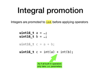 C++ integer arithmetic | PDF