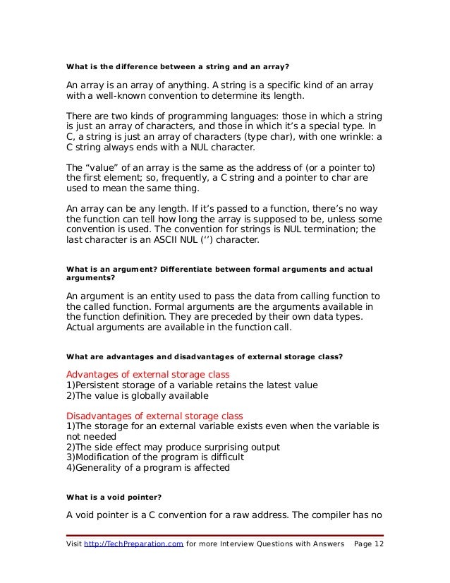 character interview questions