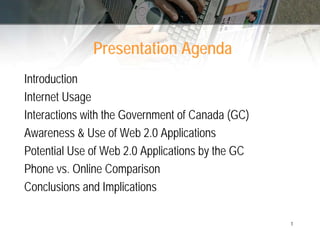 New Technologies (‘Web 2.0’) and GC Communications