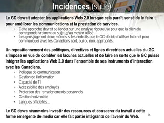 New Technologies (‘Web 2.0’) and GC Communications