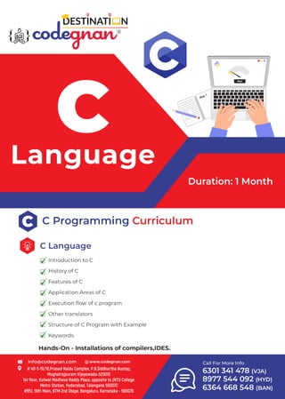 Codegnan-c language training Course in Vijayawada(syllabus and curriculum).pdf