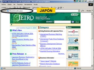 JAPÓN

MINISTERIO DE COMERCIO, INDUSTRIA Y TURISMO

 