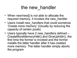 C++ Memory Management | PPT