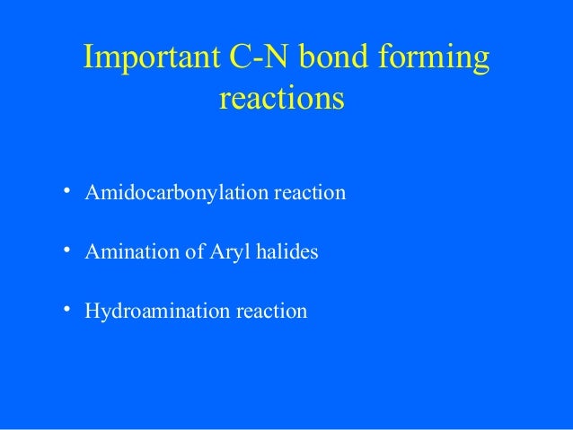 nitrogen bond