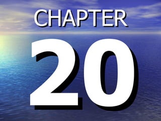 20 CHAPTER 