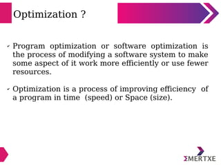 Embedded C - Optimization techniques | PDF | Programming Languages ...