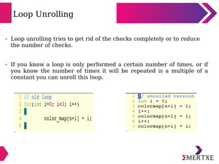 Embedded C - Optimization techniques | PDF