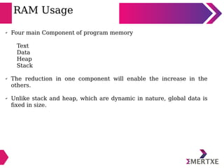 Embedded C - Optimization techniques | PDF