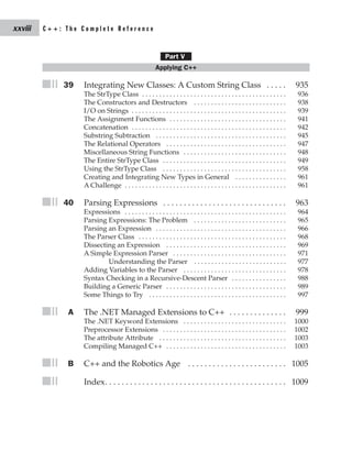 C Plus Plus The Complete Reference 4th Ed Www Amaderforum Com | PDF