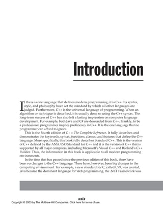 C Plus Plus The Complete Reference 4th Ed Www Amaderforum Com | PDF