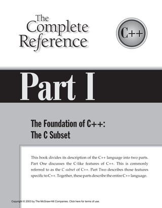 C Plus Plus The Complete Reference 4th Ed Www Amaderforum Com | PDF
