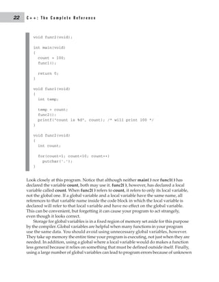 C Plus Plus The Complete Reference 4th Ed Www Amaderforum Com | PDF
