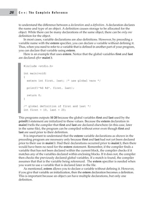 C Plus Plus The Complete Reference 4th Ed Www Amaderforum Com | PDF