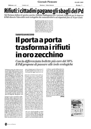 C. Porchietto Giornale Piemonte 02.06.09