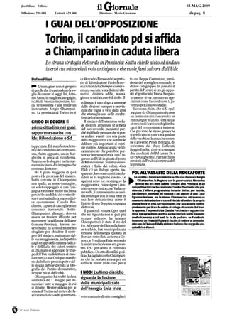 C. Porchietto Il Giornale 03.05.09