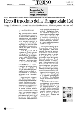 C. Porchietto La Stampa Torino 21.04.09