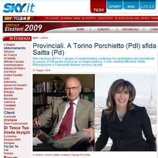 C. Porchietto Sky Tg 25.05.09