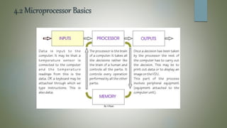 4.2 Microprocessor Basics
 