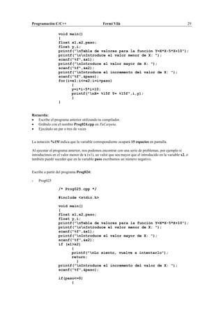 C(++) programacion en c y c++ | PDF