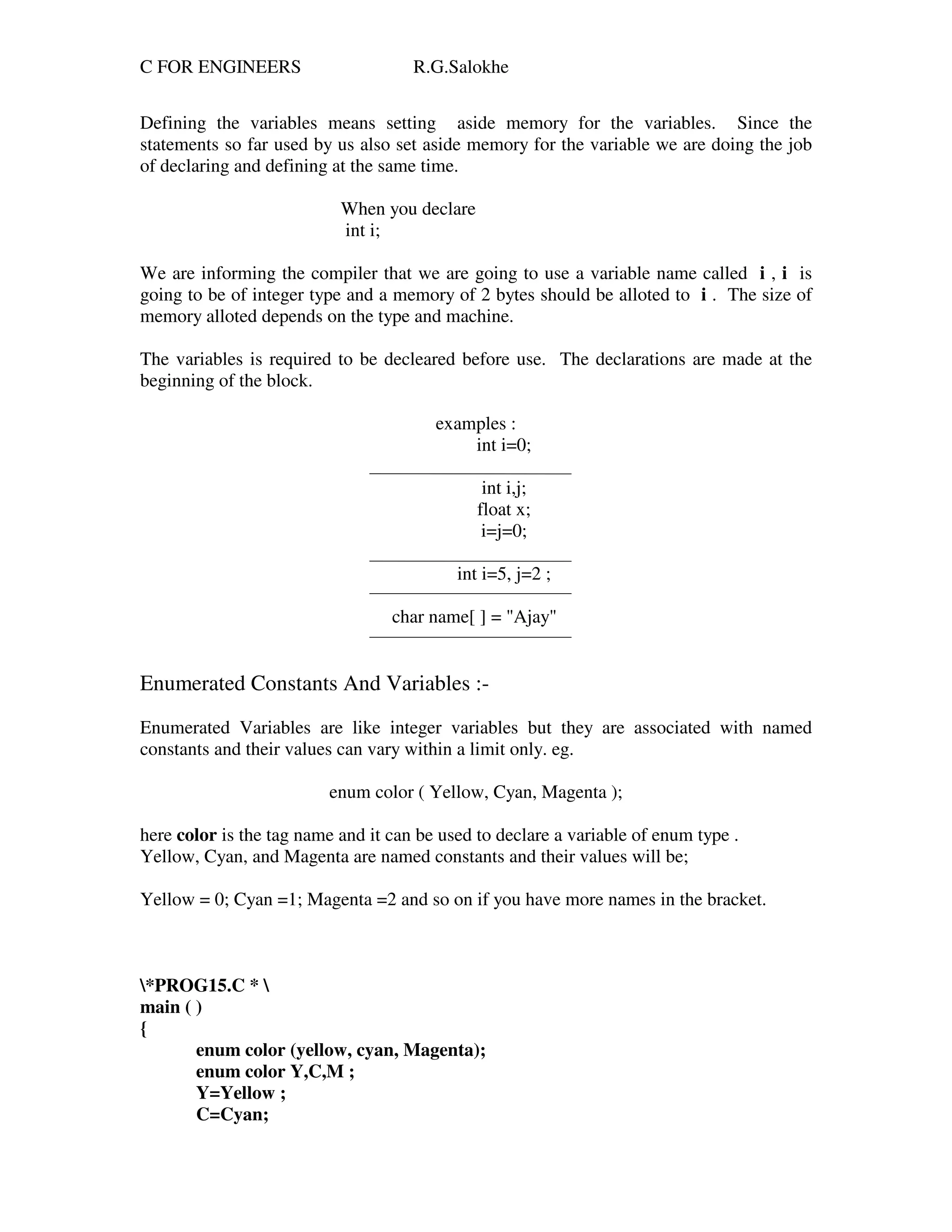 C Programming