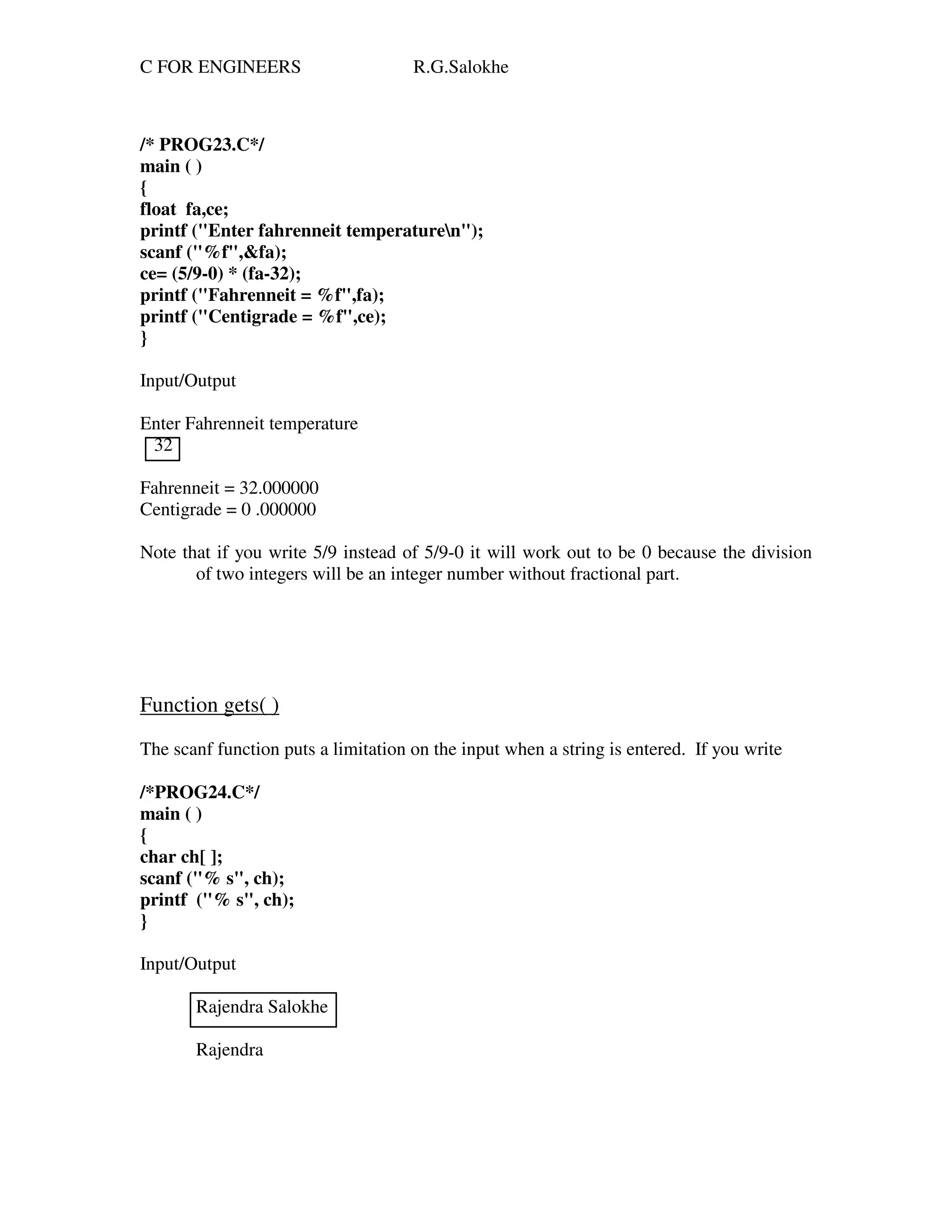 C Programming