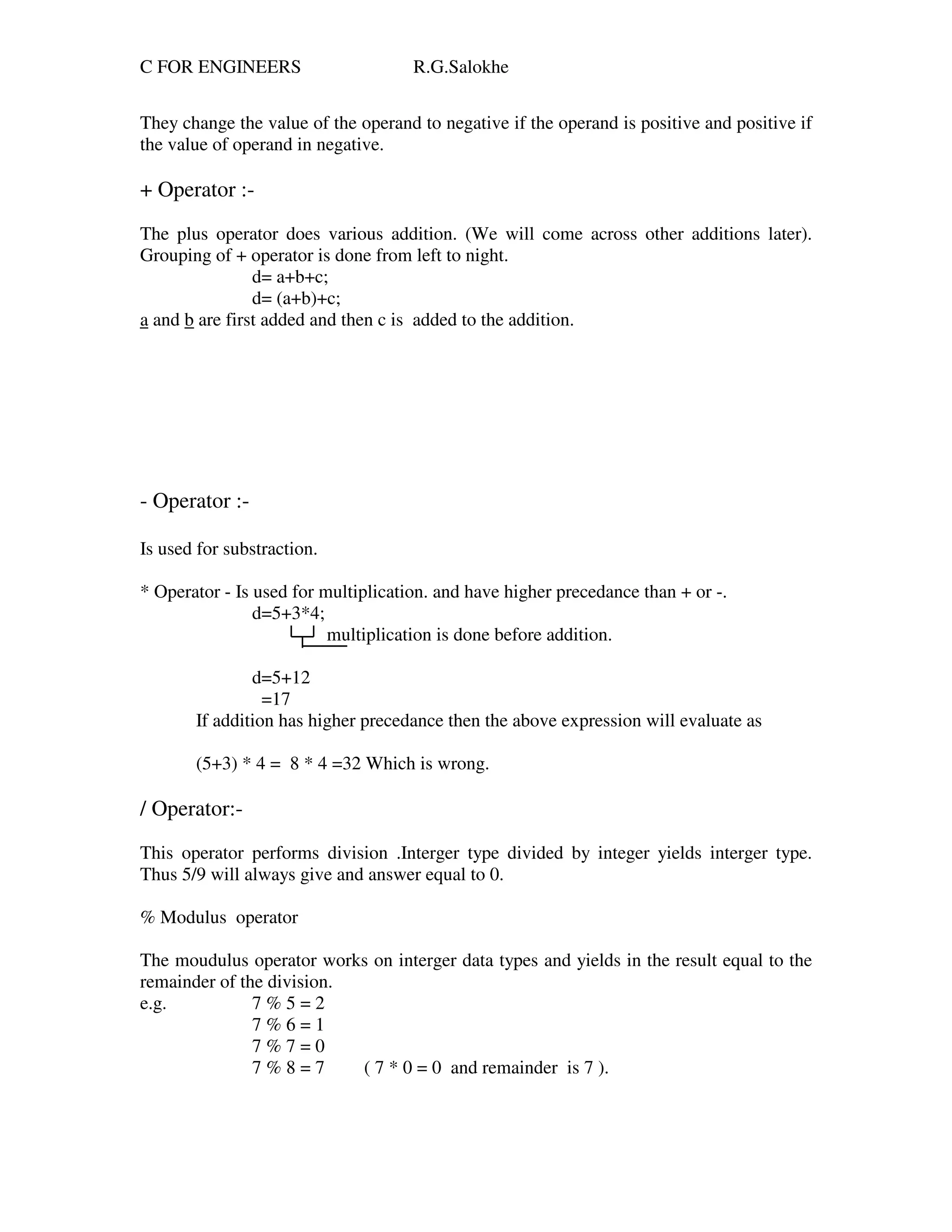 C Programming