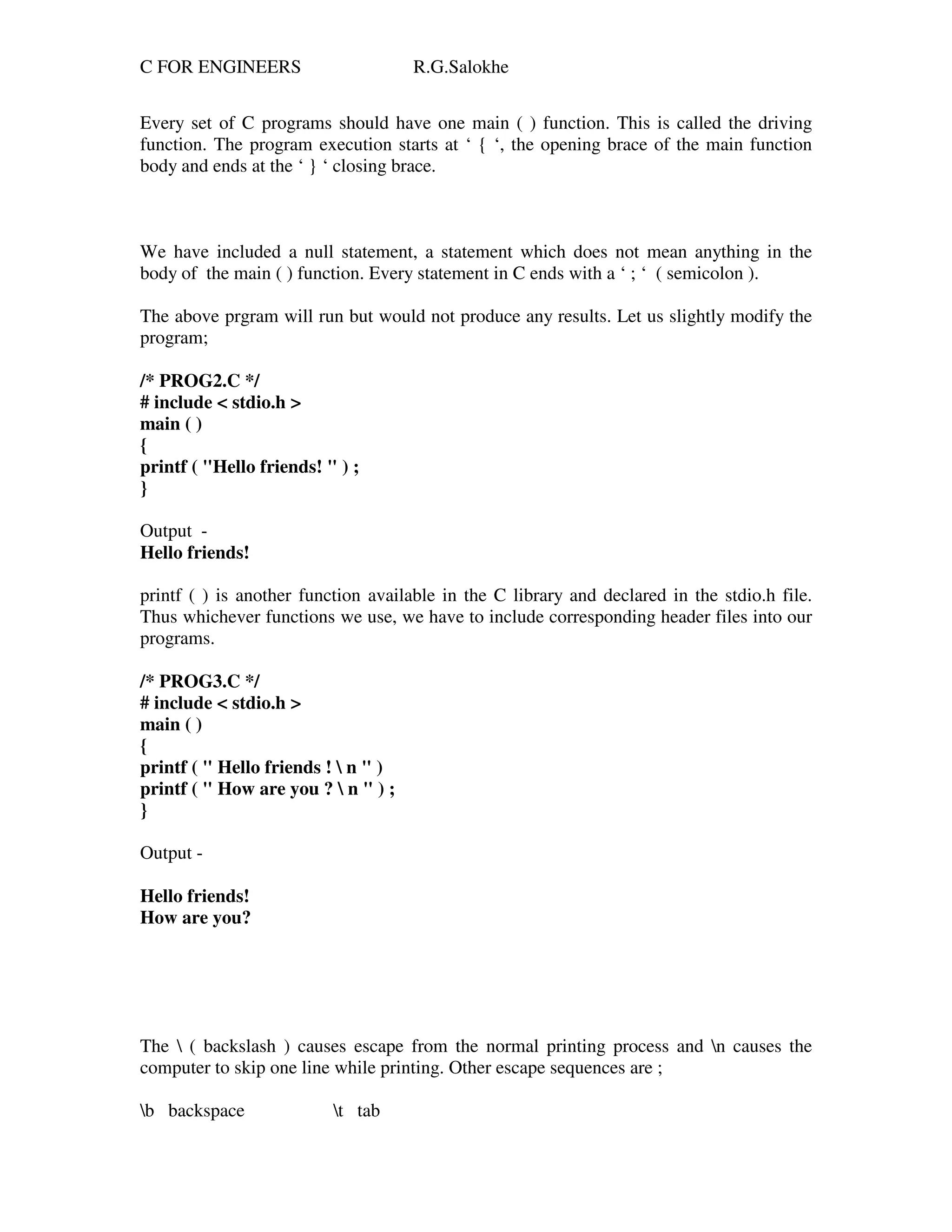 C Programming