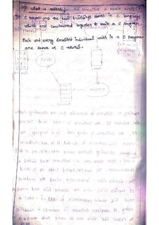 c-programming.pdf hand written notes full | PDF