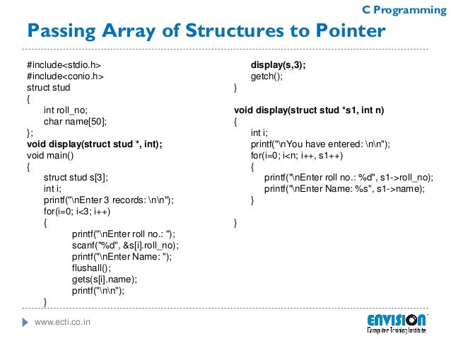 C Program To Display Name And Address