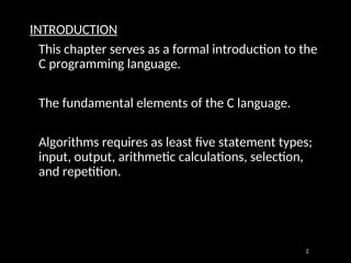 C-Programming Chapter 1 Fundamentals of C.ppt