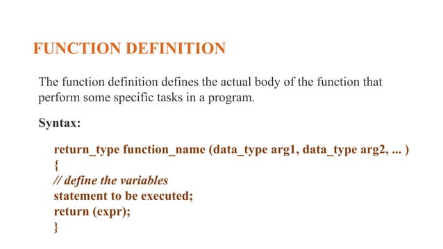 C-Programming C LIBRARIES AND USER DEFINED LIBRARIES.pptx
