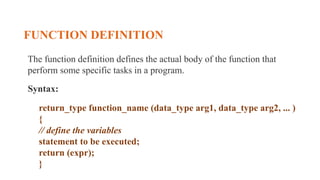 C-Programming C LIBRARIES AND USER DEFINED LIBRARIES.pptx