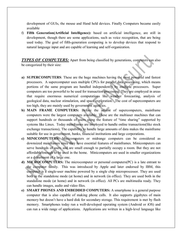 VTU C programming(CPS) 18CPS13/23 notes by Nithin,VVCE,Mysuru | PDF ...