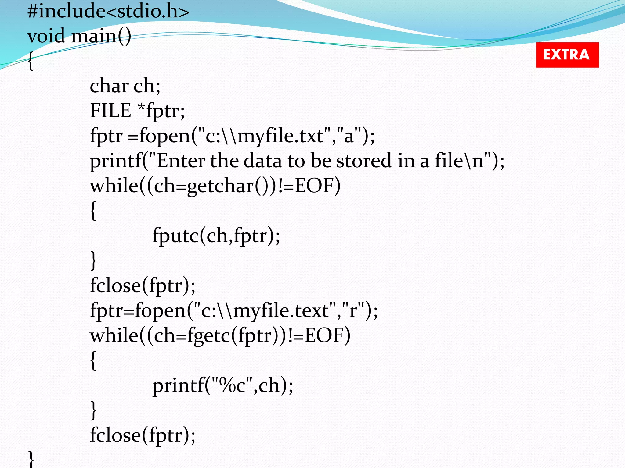 C programming file handling | PPT