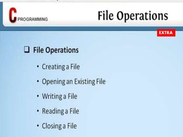C programming file handling | PPT