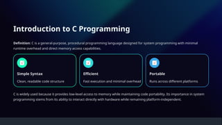 C-Programming Ppt.pptx for making people intrested in programming | PPTX