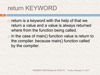 PART-6.2Friday, February 11, 201117PRADEEP DWIVEDI(pur.B.TECH-IT)