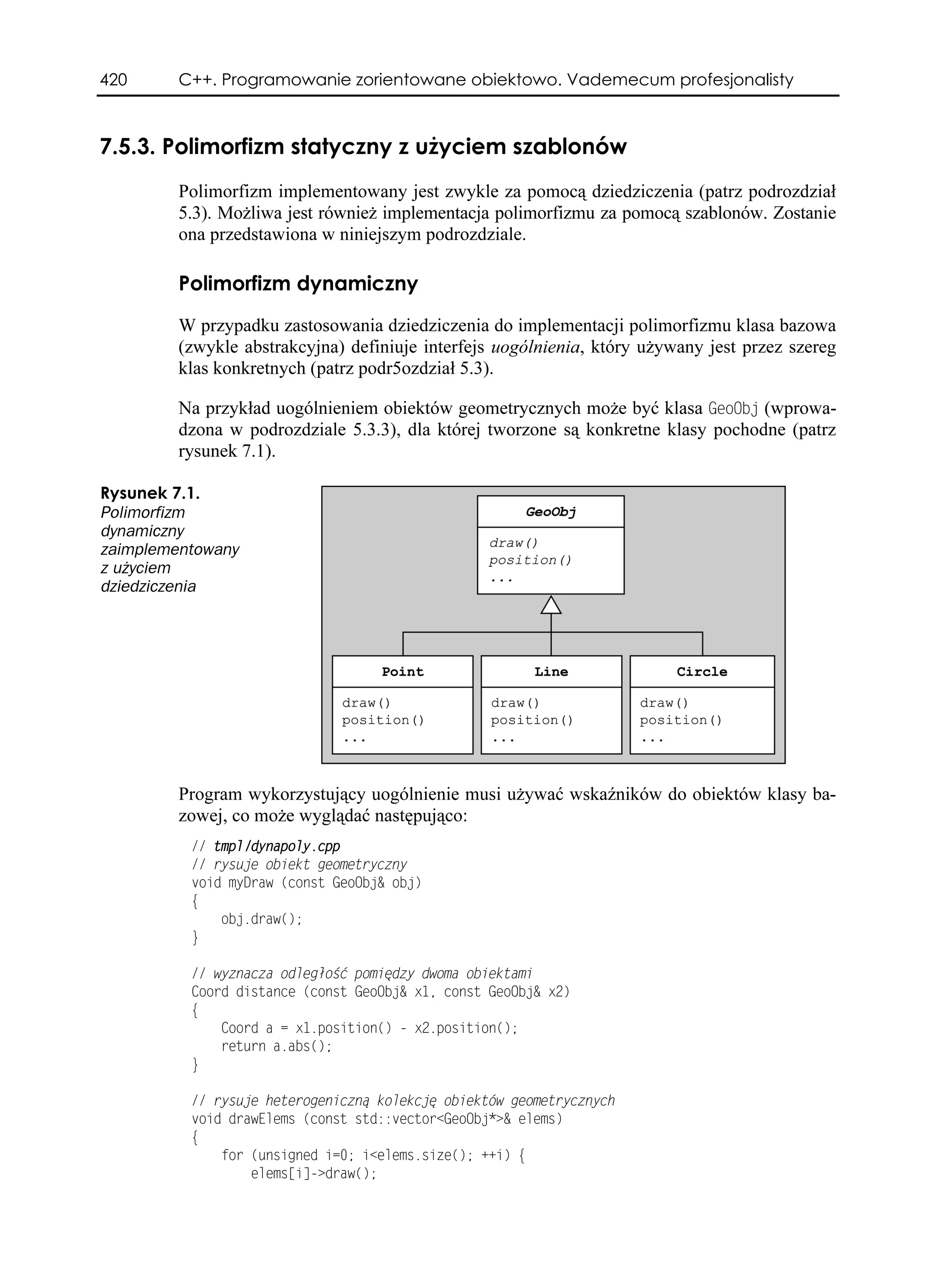 C++. Programowanie zorientowane obiektowo. Vademecum profesjonalisty | PDF