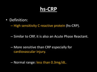 C  reactive protein