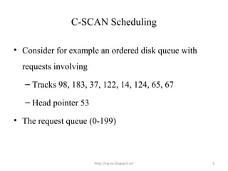 C scan scheduling 50 2 | PPT