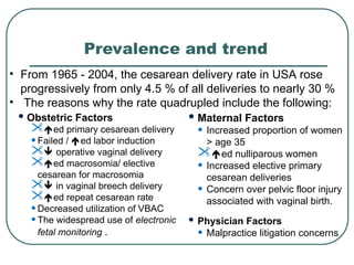 C-S & VBAC.ppt vaginal birth after cs zr | PPT