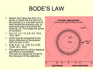 C. the solar system | PPT