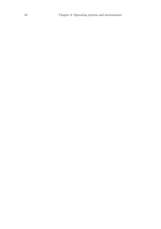 16   Chapter 3: Operating systems and environments
 