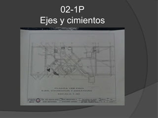 02-1P
Ejes y cimientos
 
