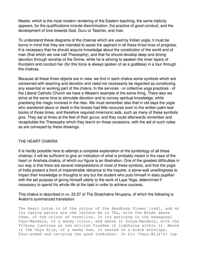 C.W.Leadbeater the Chakras PDF