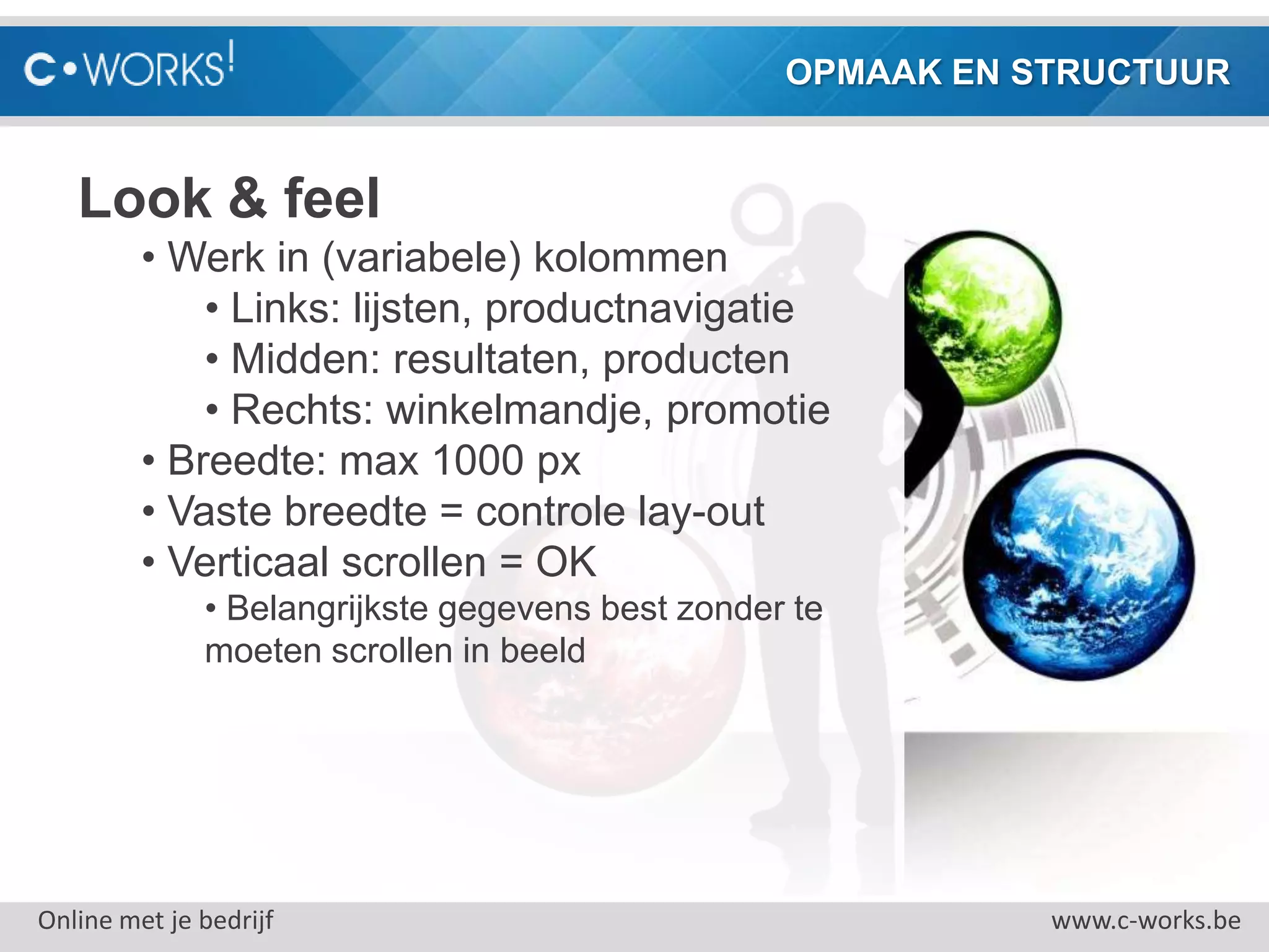 C-Works! Online met je bedrijf